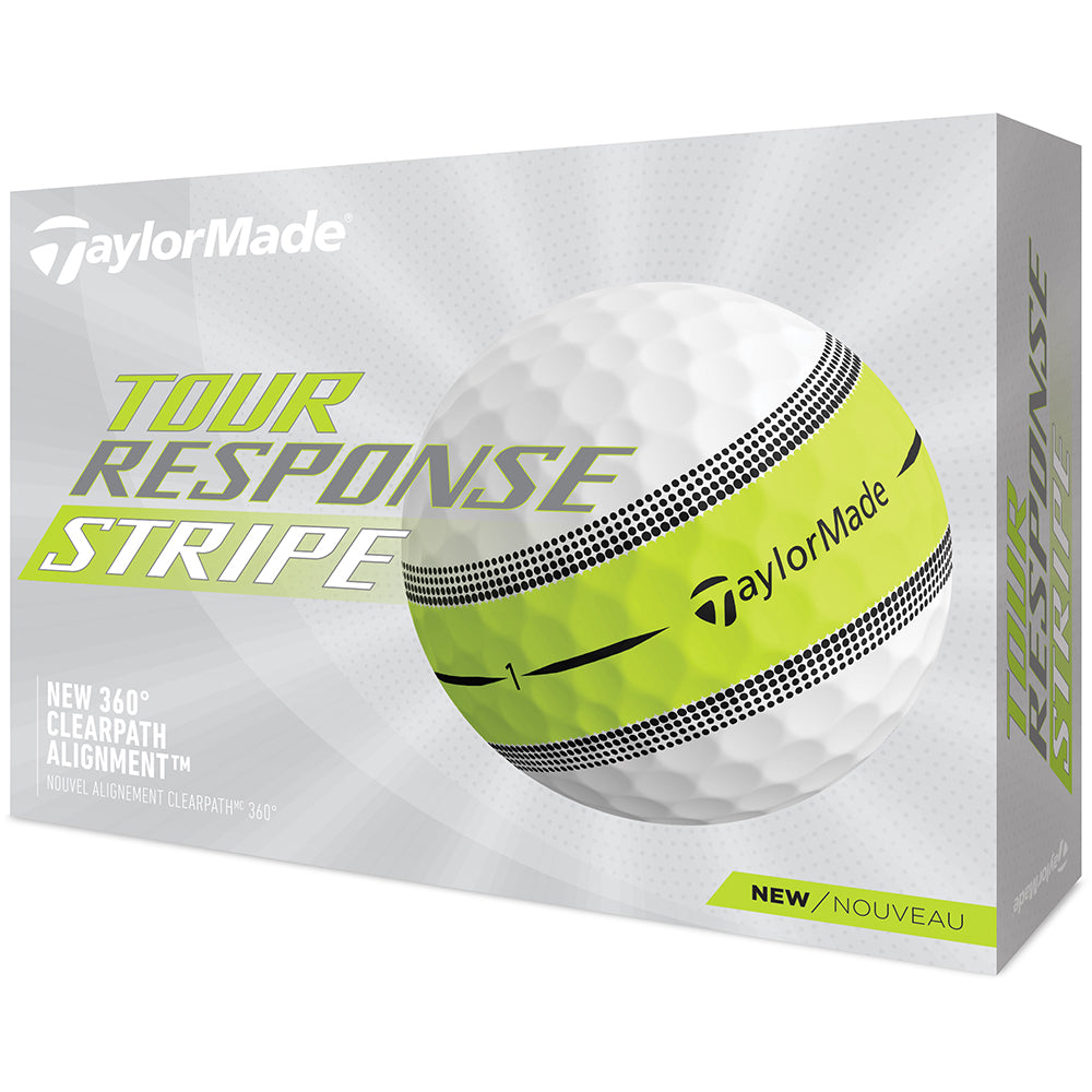 Taylormade Tour Response Stripe Golf Balls — The House Of Golf