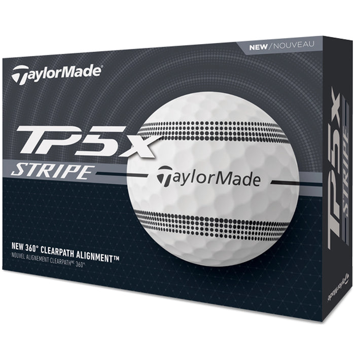 TaylorMade 2024 TP5x Stripe Golf Balls