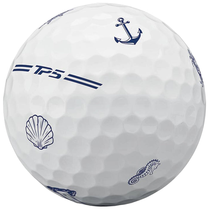 TaylorMade LE 2026 TP5 Sailor's Point Summer Commemorative Golf Balls