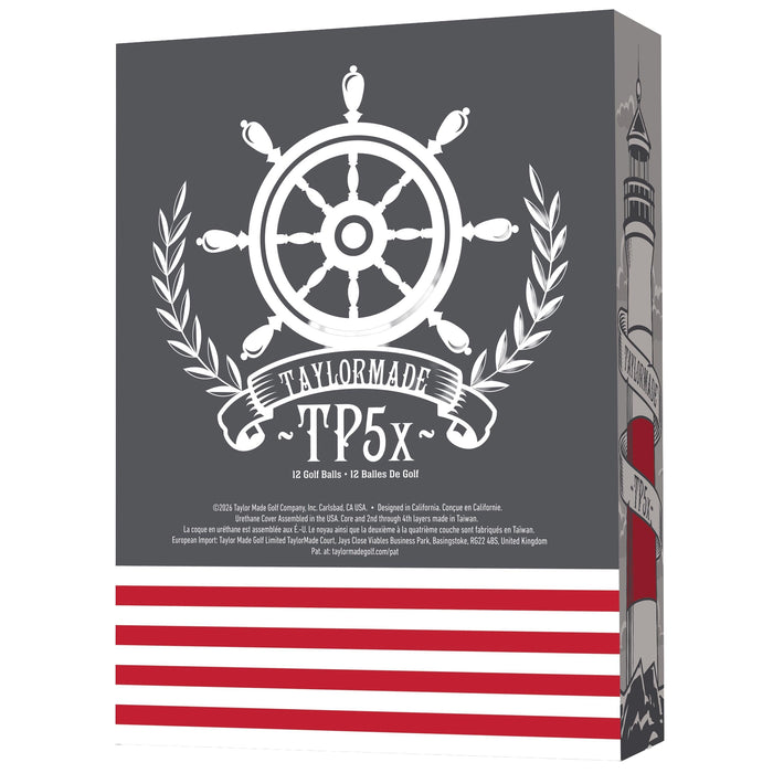 TaylorMade LE 2026 TP5x Sailor's Point Summer Commemorative Golf Balls