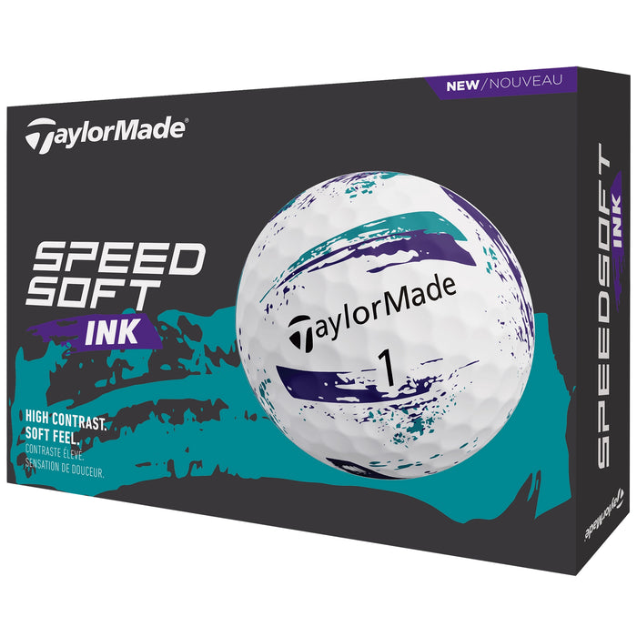 TaylorMade TM26 SpeedSoft Ink Golf Balls
