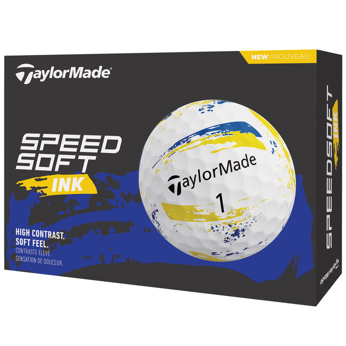 TaylorMade TM26 SpeedSoft Ink Golf Balls