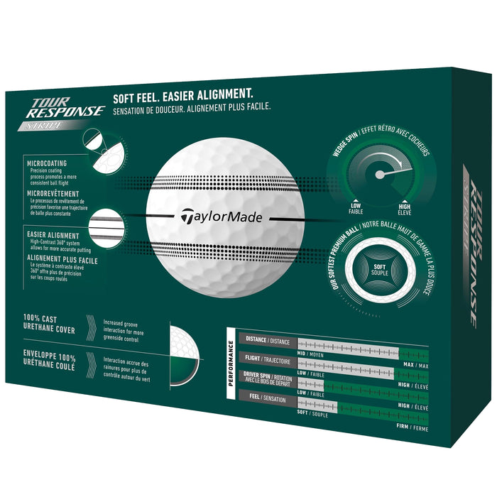 TaylorMade TM26 Tour Response Stripe Golf Balls