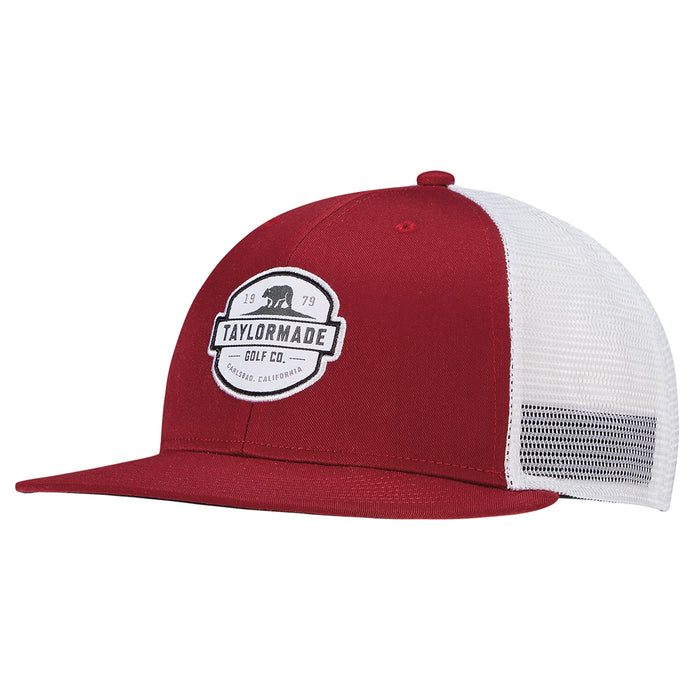 TaylorMade California Trucker Flatbill Snapback Cap The House of