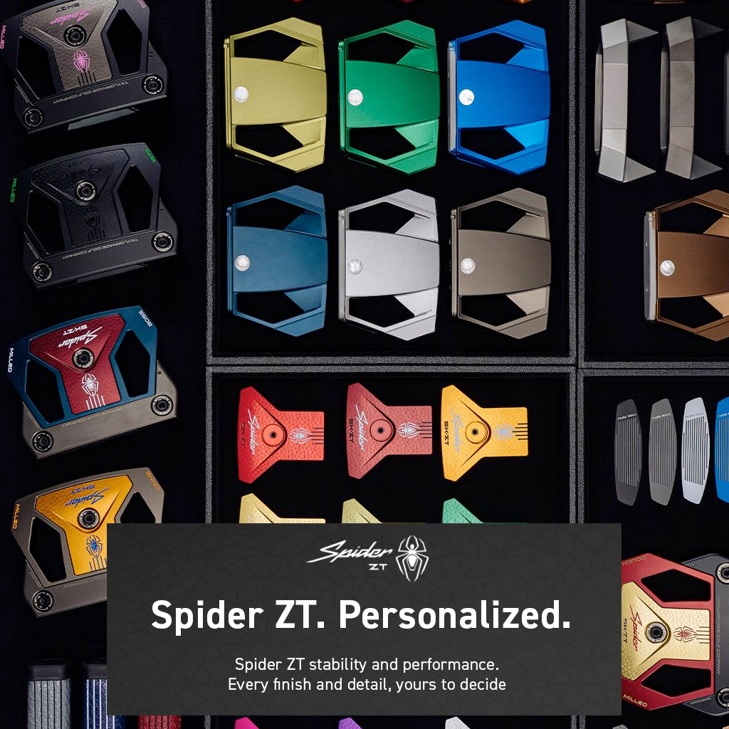 TaylorMade MySpider Putters - Spider Stability, Finished Your Way