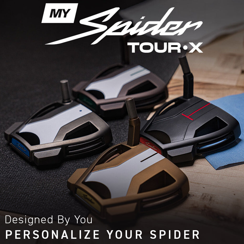 TaylorMade MySpider Putters - Spider Stability, Finished Your Way
