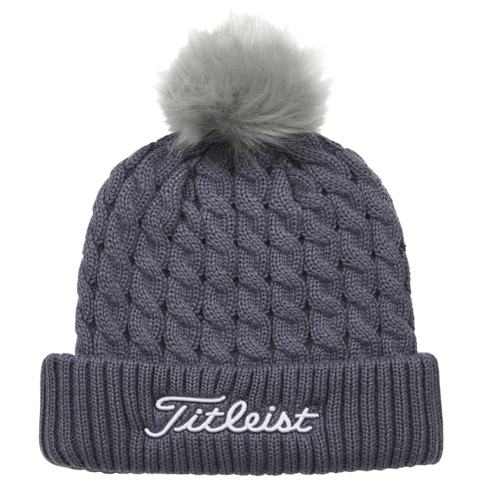 Titleist Ladies 2026 Cable Knit Pom Pom Beanie