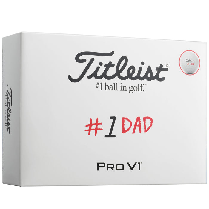 Titleist 2026 LE ProV1 Father's Day Golf Balls - White