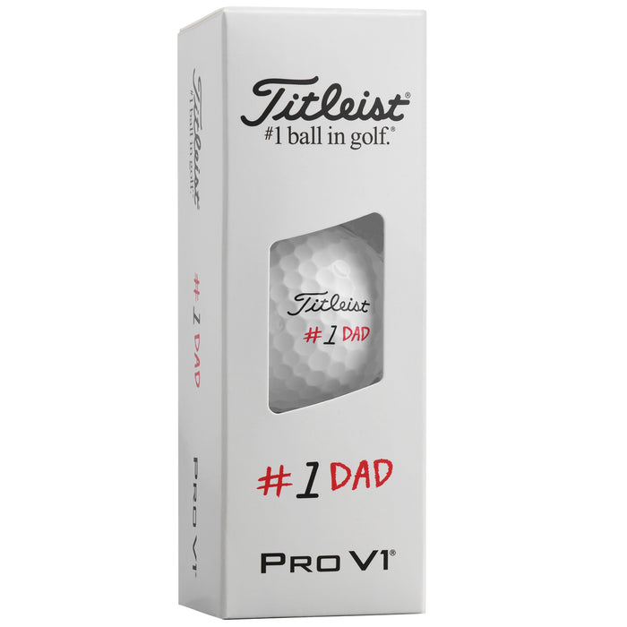 Titleist 2026 LE ProV1 Father's Day Golf Balls - White
