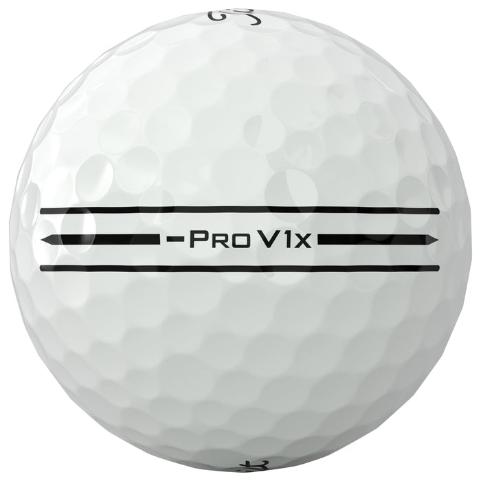 Titleist 2026 Pro V1x Left Dash AIM Enhanced Align Golf Ball (Pre-Order)