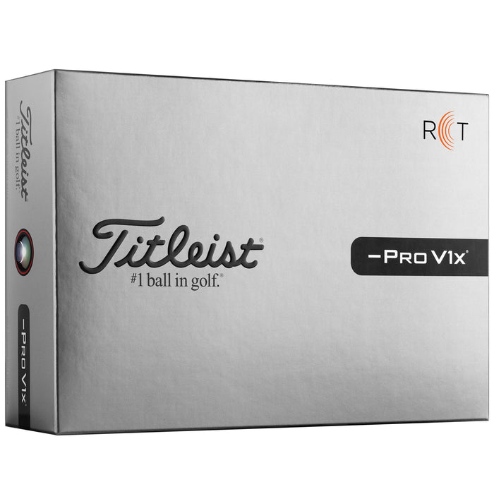 Titleist 2026 Pro V1x Left Dash RCT Golf Balls (Pre-Order)