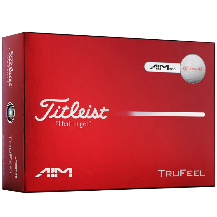 Titleist 2026 TruFeel AIM 360 Golf Balls