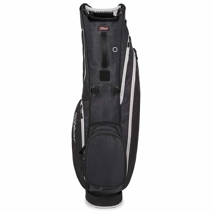 Titleist Players 4 Carbon Stand Bag Black Grey Front