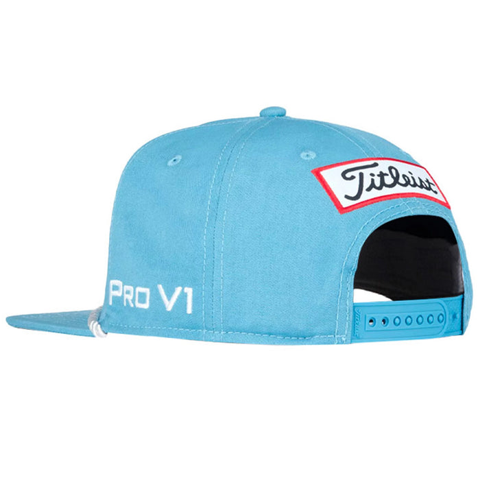Flat peak golf hats sales