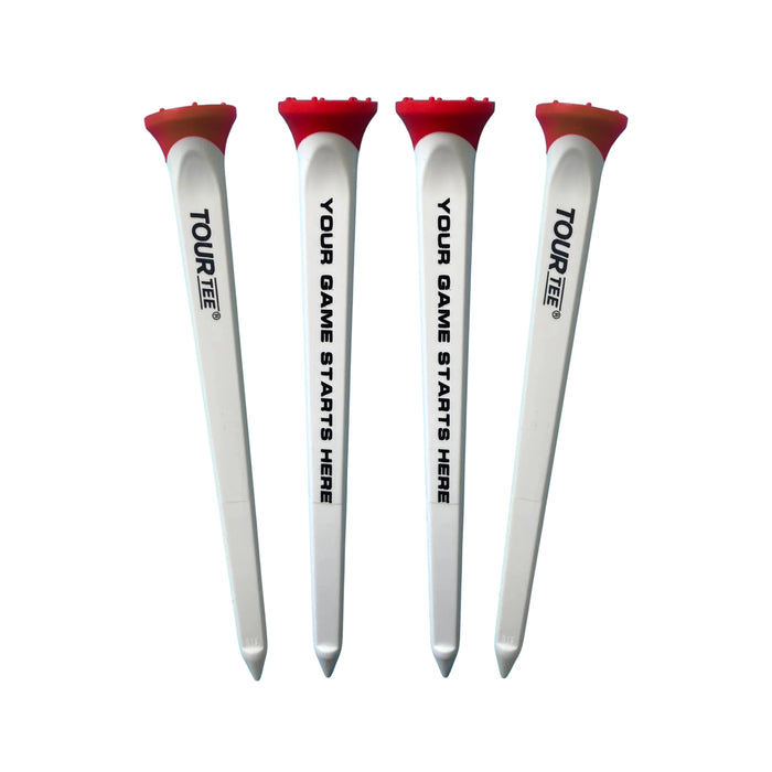 TOUR Tee XXL Long Drive Golf Tees - 4 Pack