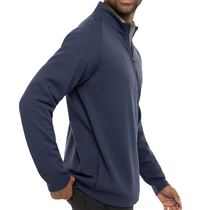 Travis Mathew Upgraded Pullover in Navy