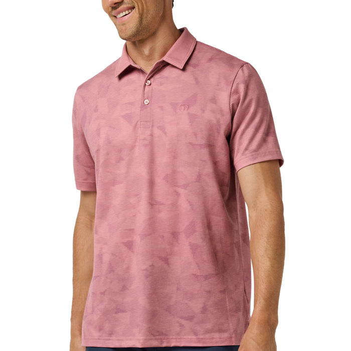 TravisMathew 2026 Featherweight Back Nine Polo Shirt - Mauveglow