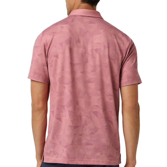 TravisMathew 2026 Featherweight Back Nine Polo Shirt - Mauveglow