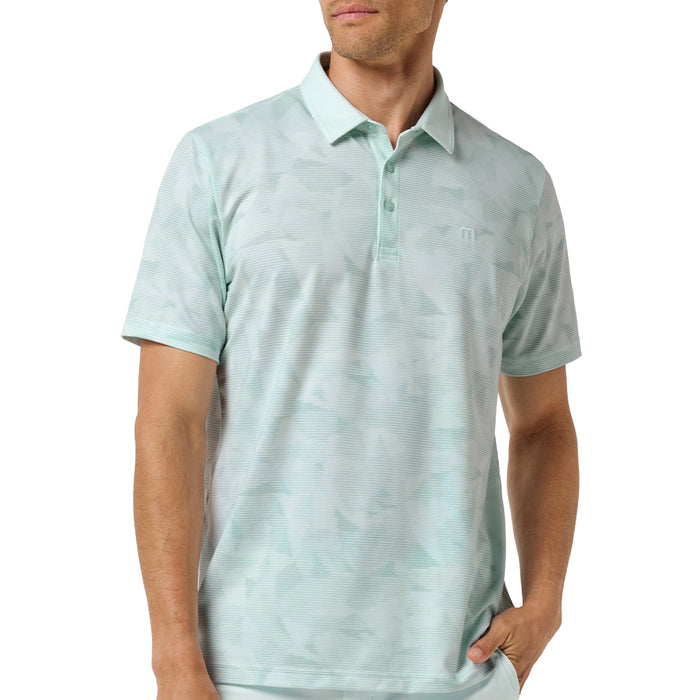 TravisMathew 2026 Featherweight Back Nine Polo Shirt - Skylight