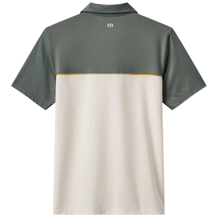 TravisMathew 2026 Featherweight CB Polo Shirt - Balsam Green