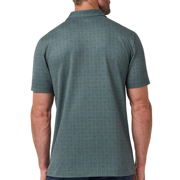 TravisMathew 2026 Featherweight Trophy Polo Shirt - Balsam Green