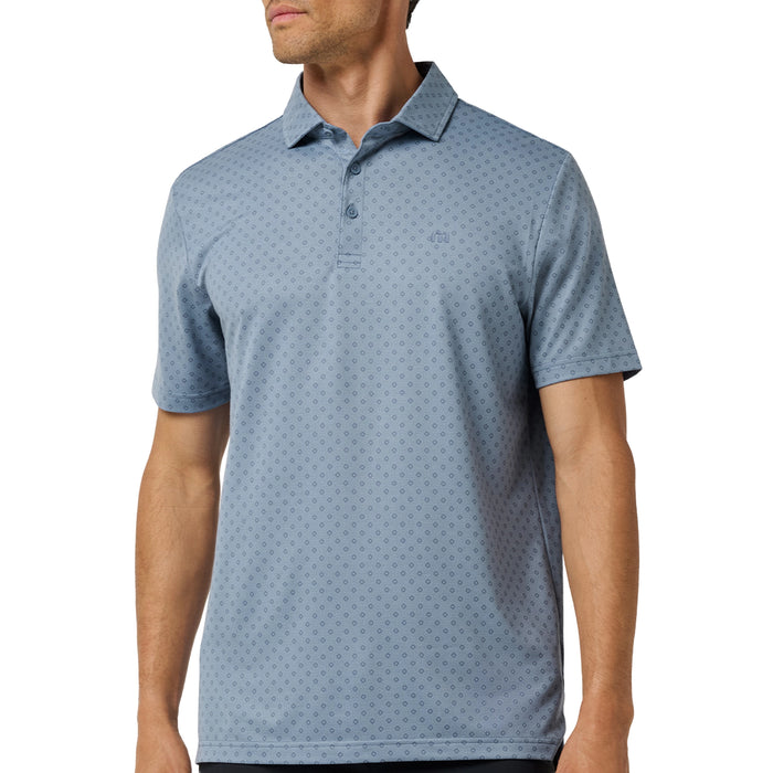 TravisMathew Final Drive Polo Shirt - Rain Washed