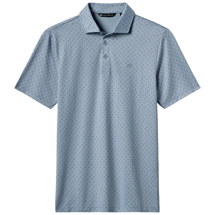 TravisMathew Final Drive Polo Shirt - Rain Washed