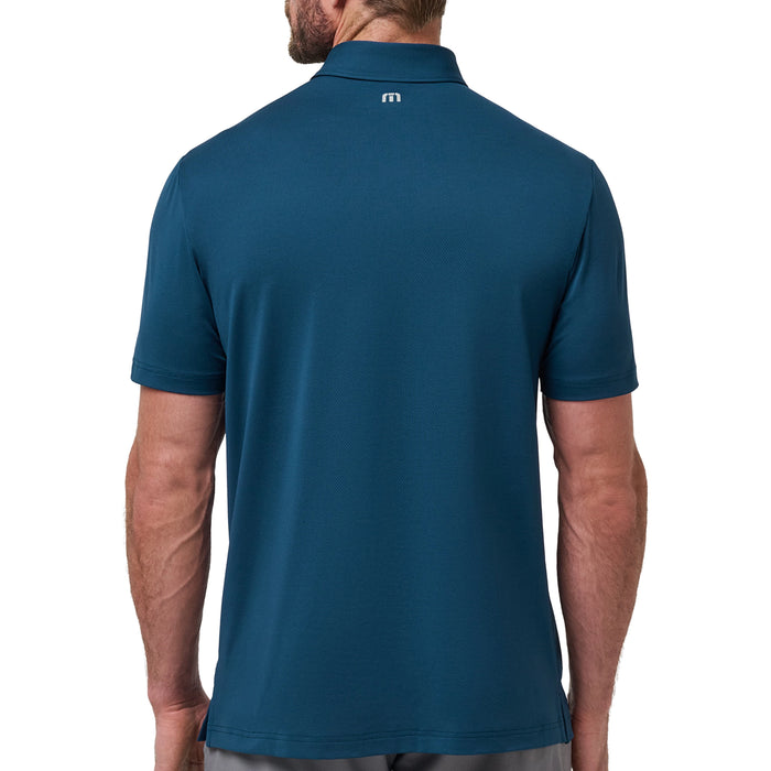 TravisMathew 2025 Heater Pro Chest Stripe Polo Shirt