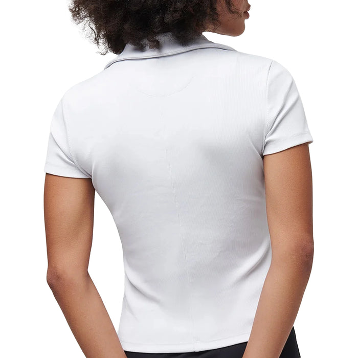 TravisMathew Ladies 2025 Moveknit V-Neck Polo Shirt