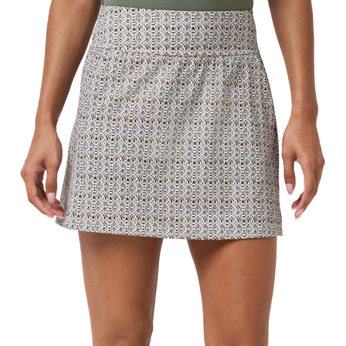 TravisMathew Ladies 2026 Moveknit Game Set Match 2.0 Skort - English Manor Multi