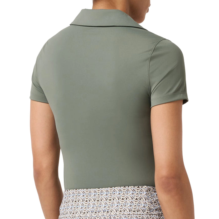 TravisMathew Ladies 2026 Moveknit Private Lesson Polo Shirt - Olive Smoke