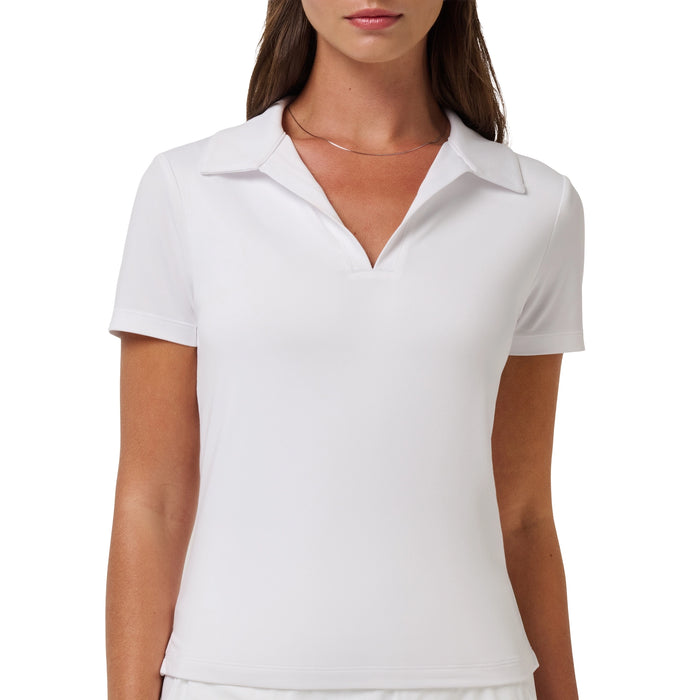TravisMathew Ladies 2026 Skyloft Light Polo Shirt - White