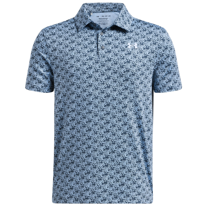 Under Armour 2024 Junior Playoff Printed Polo Shirt