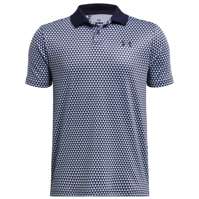 Under Armour Boys Performance Printed Polo Shirt