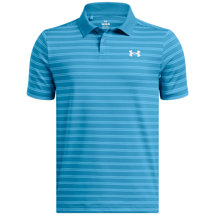 Under Armour Junior Matchplay Stripe Polo Shirt