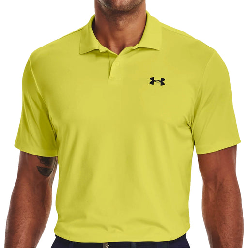 Under Armour Performance 3.0 polo shirt in Starfruit/yellow