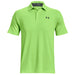 Under Armour Playoff 2.0 Heather Polo in Lime Green