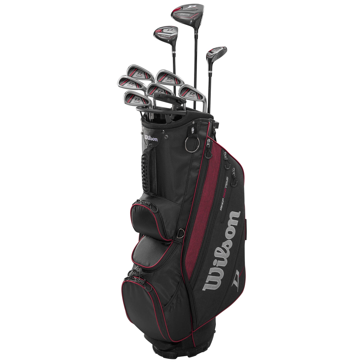 Wilson Deep Red Tour Beginners Package Steel Shafts RH — The House