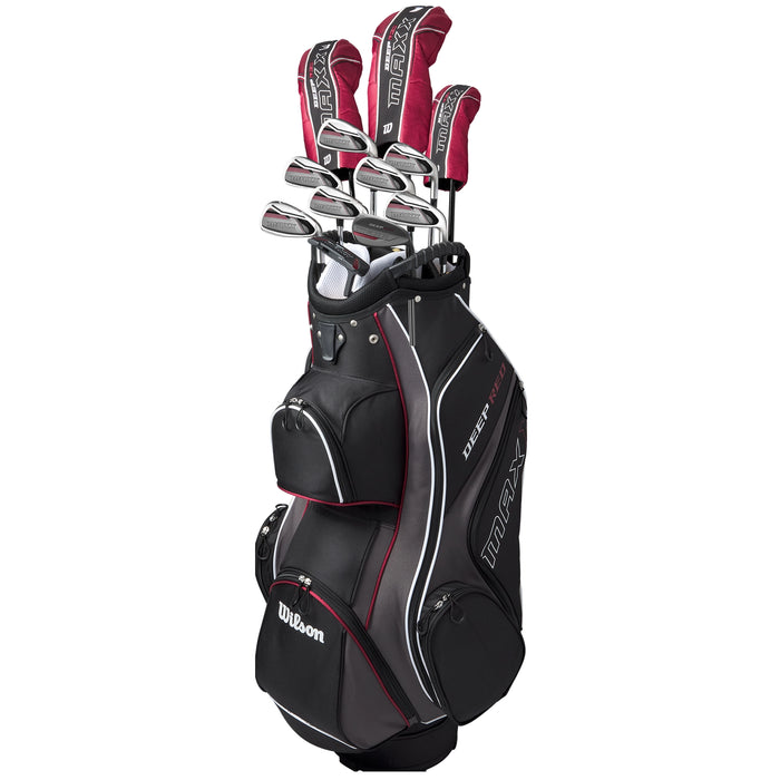 Wilson Deep Red Maxx 25 Beginners Package Set RH