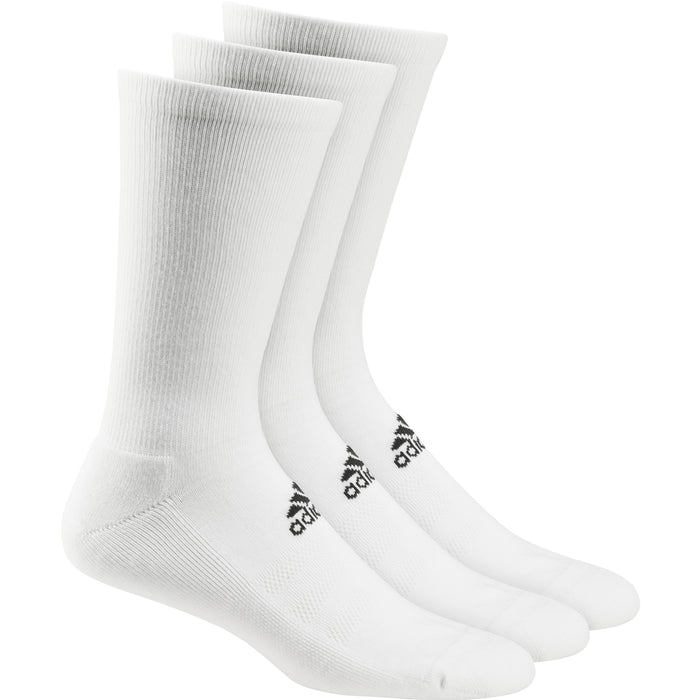 adidas Basic Crew Socks 3 Pack White