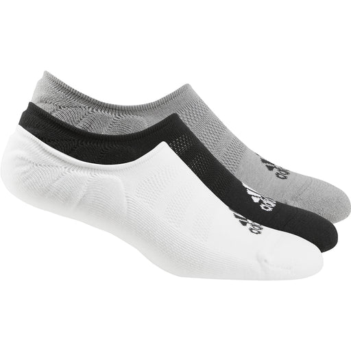 adidas Basic Low Cut Socks 3 Pack White Grey Black