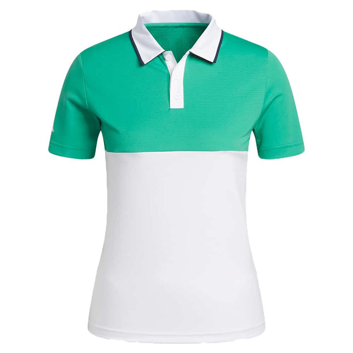 adidas Junior Boys Colourblock HEAT.RDY Polo Shirt