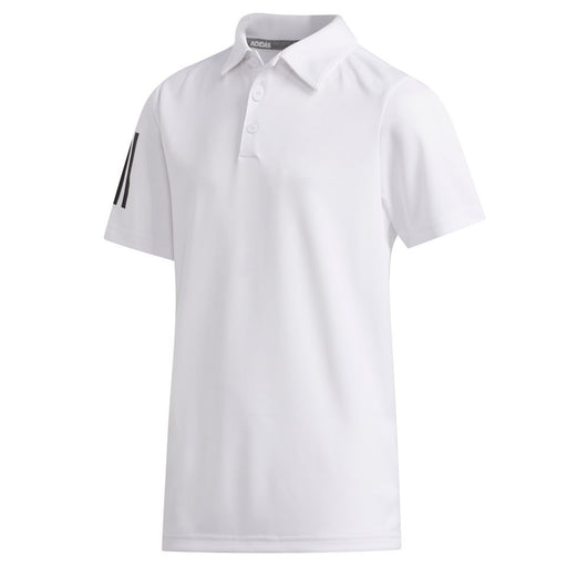 adidas 3-Stripe Polo Shirt White Front