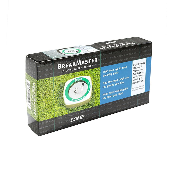 BreakMaster Digital Green Reader Green Silver