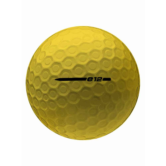 Bridgestone e12 Contact Golf Balls Single Golf Ball Matte Yellow