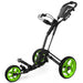Clicgear Rovic RV2L Golf Push Buggy Charcoal Lime