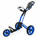Clicgear Rovic RV2L Golf Push Buggy Blue Blue
