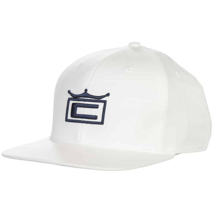 Cobra Tour Crown 110 Snapback Cap White/Peacoat
