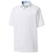 FootJoy Athletic Fit Lisle Solid Gingham Trim Polo Shirt White