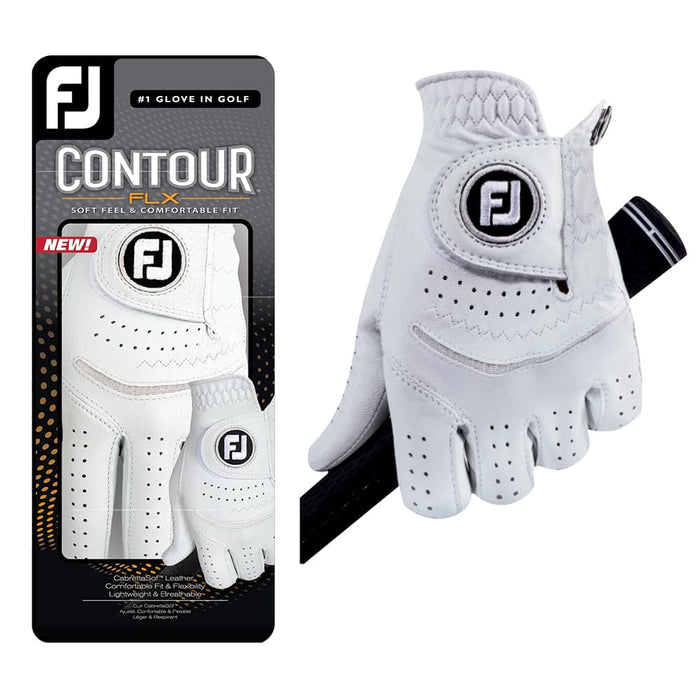 FootJoy Ladies Contour FLX Golf Glove Pearl Featured